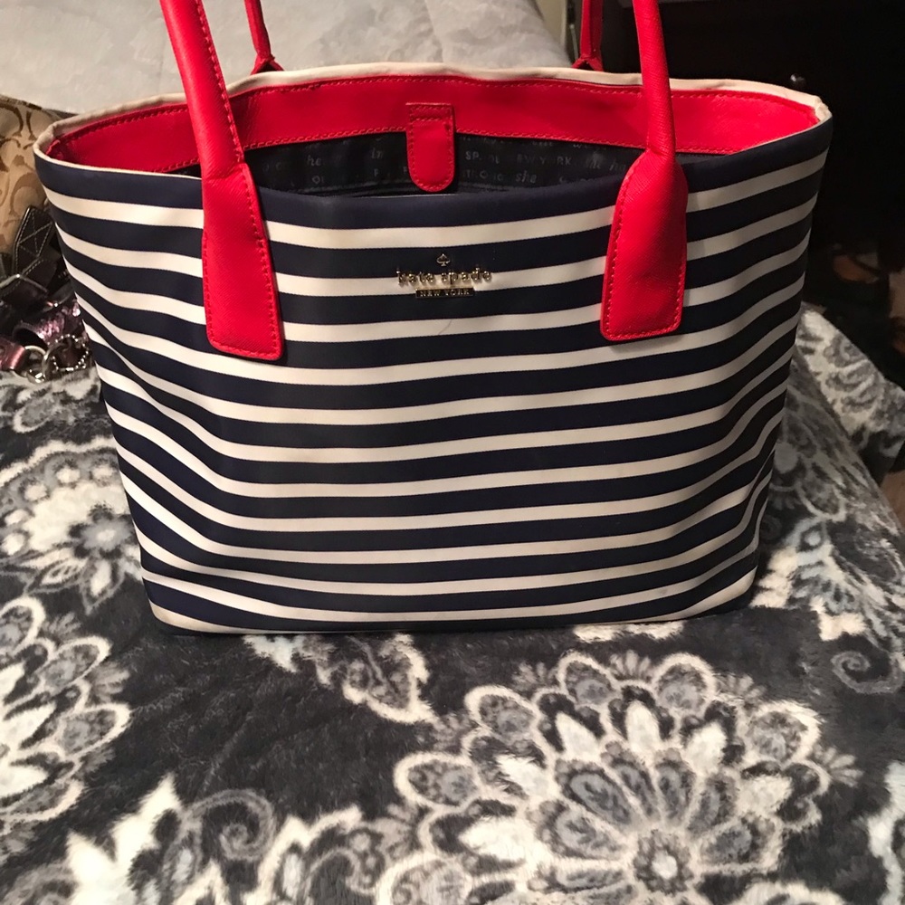 Red white and blue Kate Spade